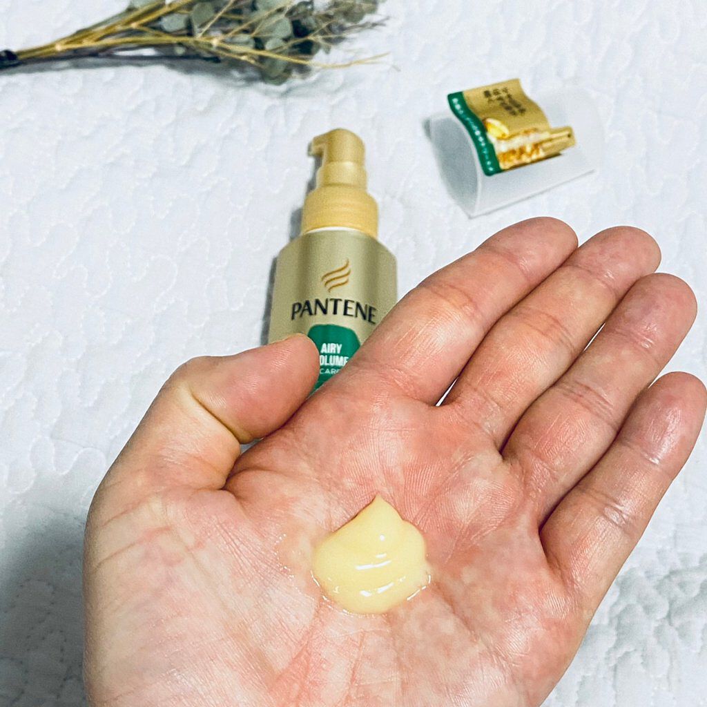 エアリーふんわりケア インテンシブ ヴィタミルク 洗い流さないトリートメント/パンテーン/ヘアミルクを使ったクチコミ(3枚目)