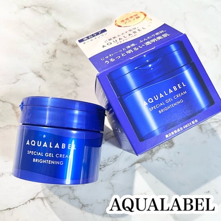 スペシャルジェルクリーム EX (ブライトニング) /アクアレーベル/オールインワン化粧品を使ったクチコミ(1枚目)