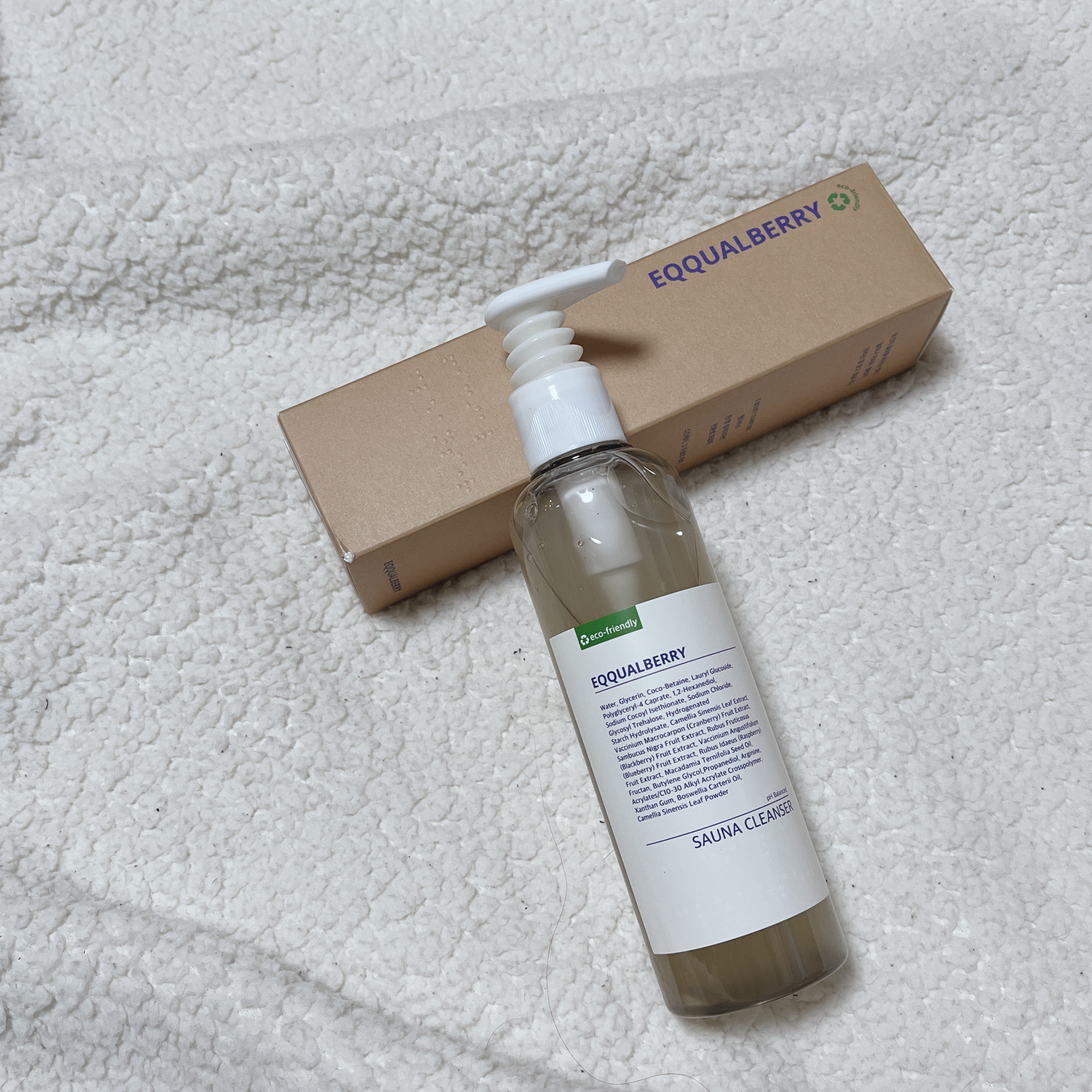 サウナクレンザー/イクォルベリー/クレンジングジェルを使ったクチコミ（1枚目）