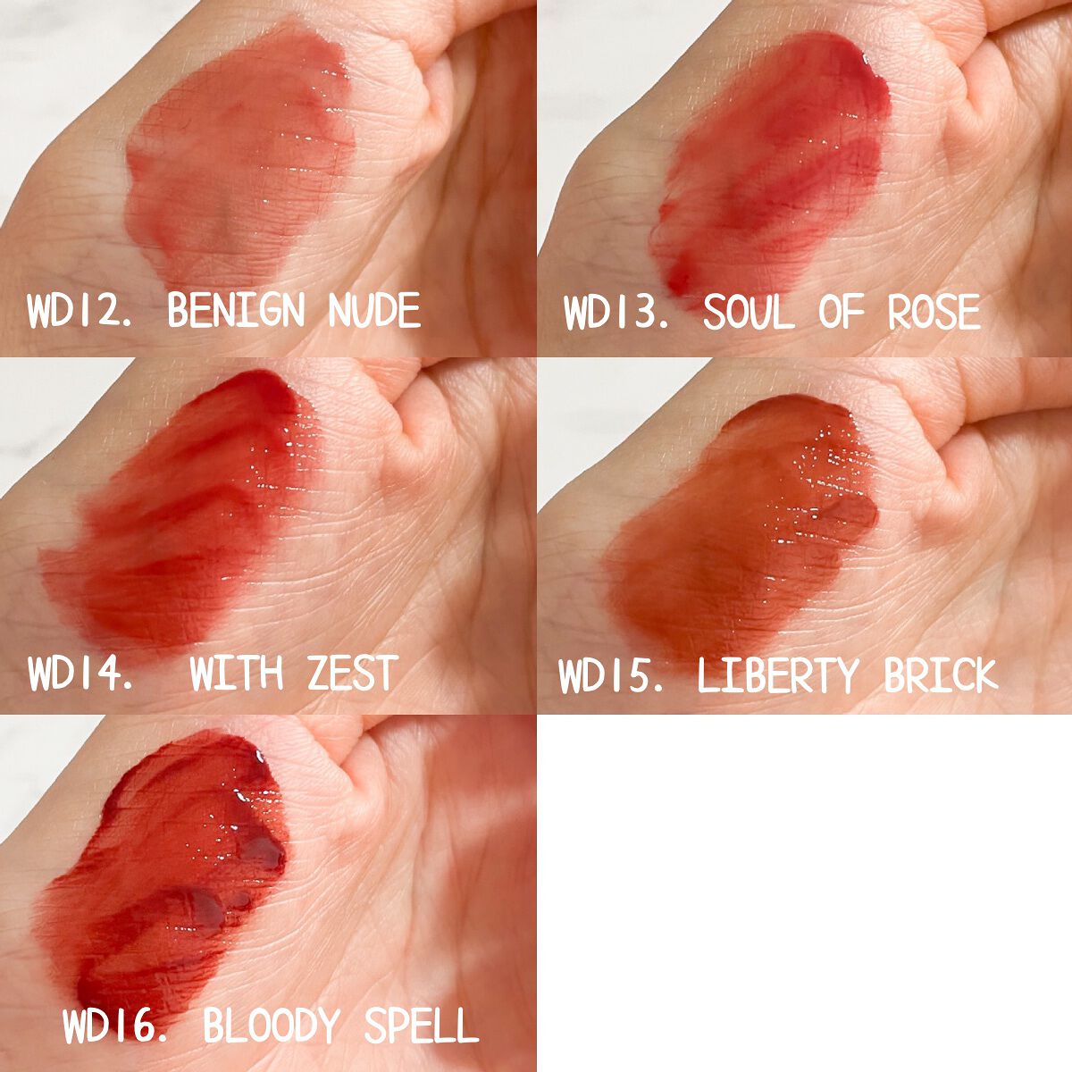 ザ ウォータリーデューティント/MERZY/リップティントを使ったクチコミ（3枚目）