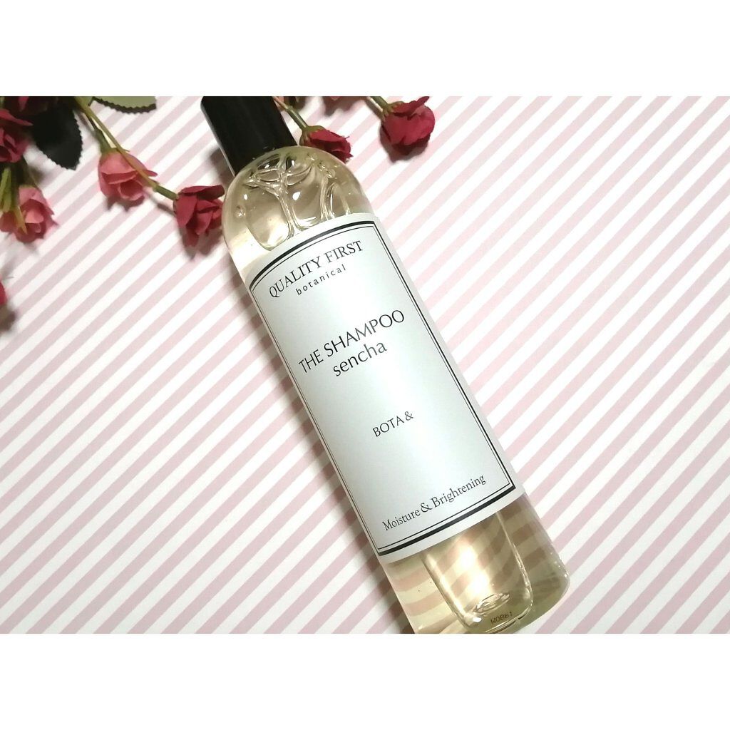 ボタアンド ザ シャンプー <sencha>/クオリティファースト/市販シャンプーを使ったクチコミ（1枚目）