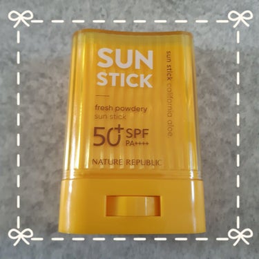 パウダリーUVアロエスティック SPF50+/PA++++/ネイチャーリパブリック/日焼け止め・UVケアを使ったクチコミ（1枚目）