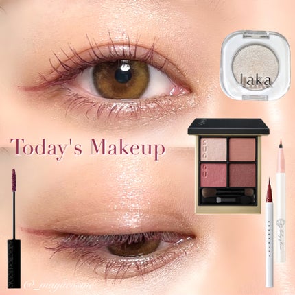 モノアイシャドウ/Laka/単色アイシャドウを使ったクチコミ(1枚目)