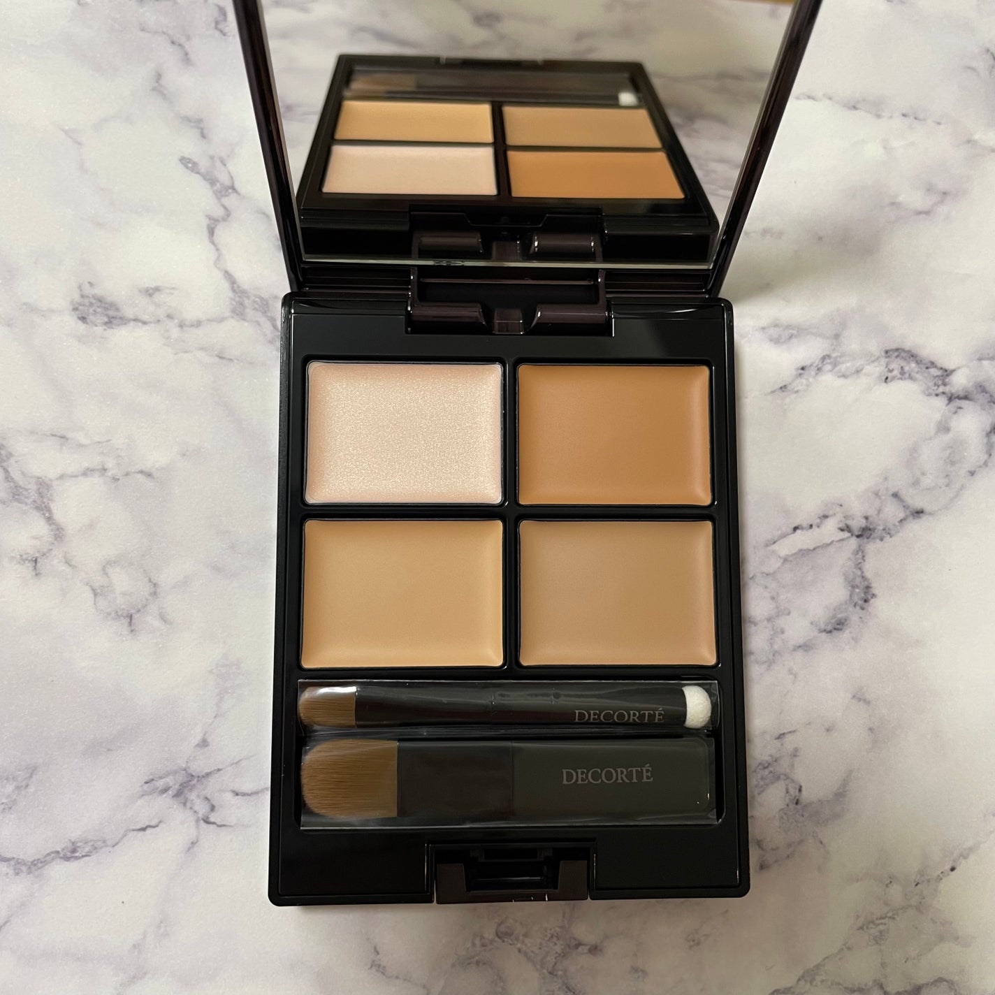 トーンパーフェクティング パレット/DECORTÉ/パレットコンシーラーを使ったクチコミ(5枚目)