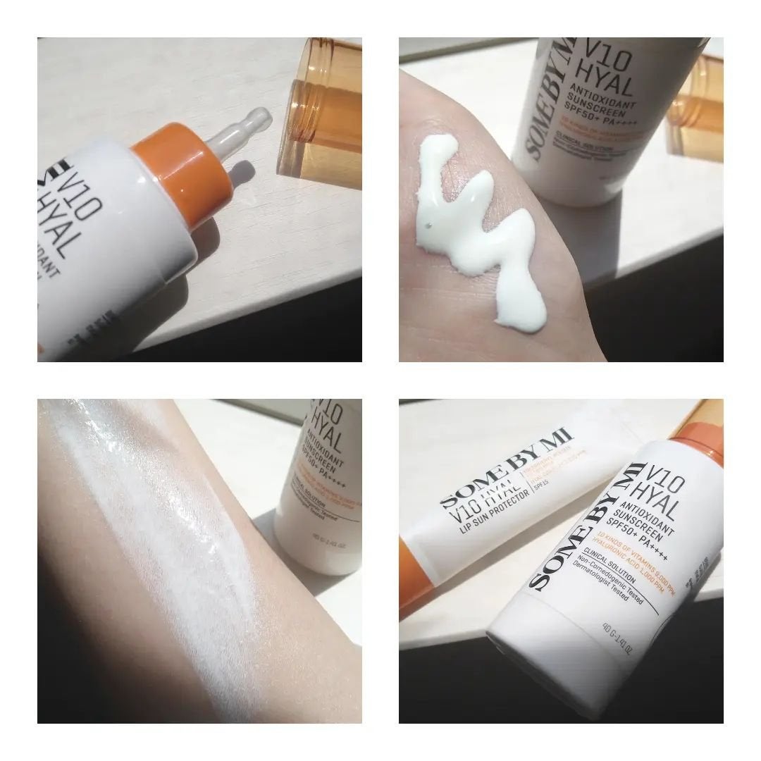 V10 ヒアル アンチオキシデント サンスクリーン 日焼け止め UVクリーム/SOME BY MI/日焼け止めクリームを使ったクチコミ(3枚目)