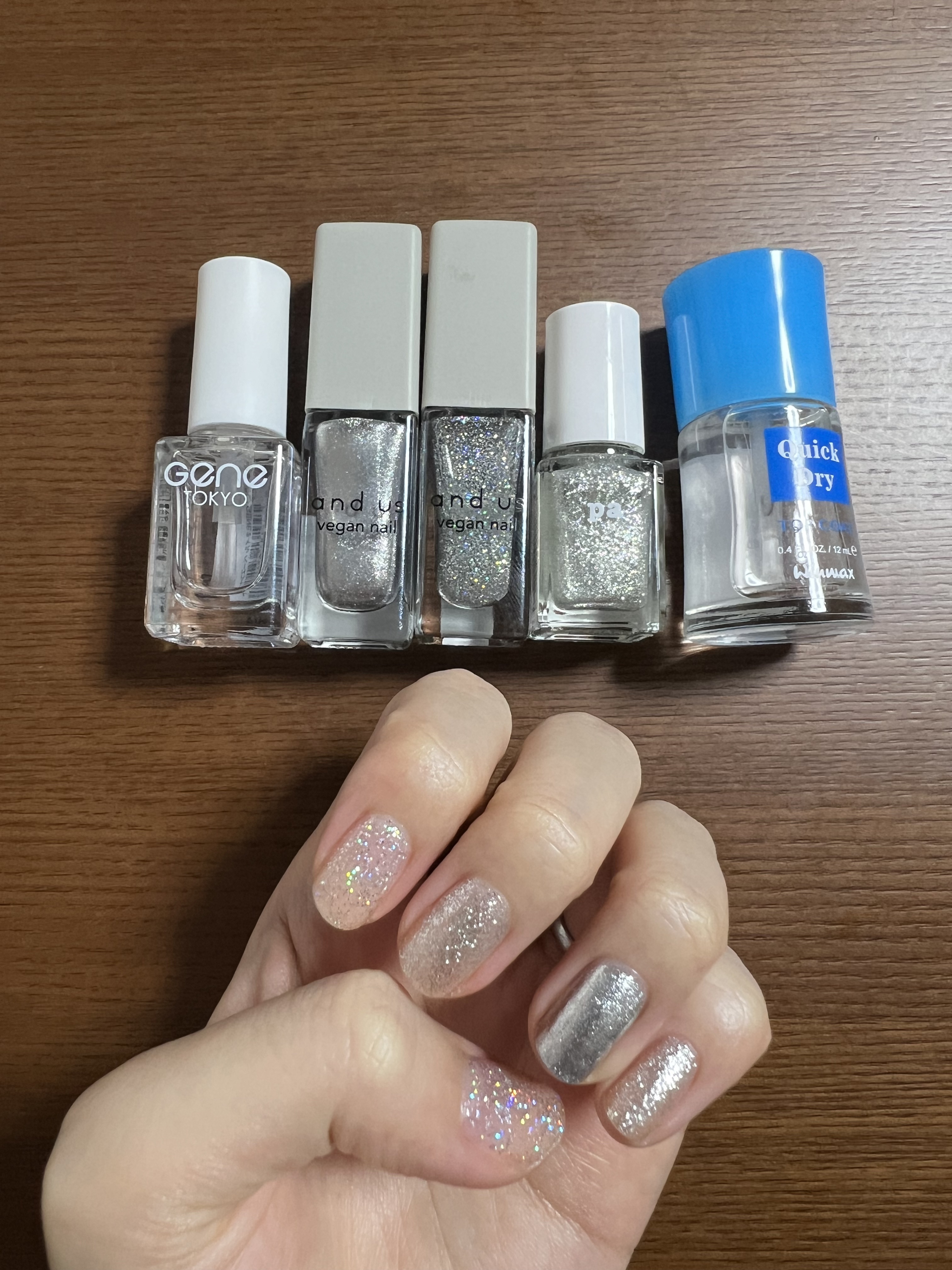 ウィンマックス クイックドライ トップコート/DAISO/ネイルトップコートを使ったクチコミ（1枚目）