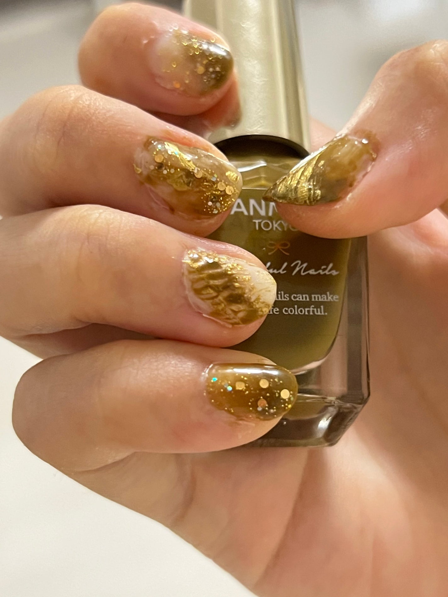 カラフルネイルズ/キャンメイク/マニキュアを使ったクチコミ(2枚目)