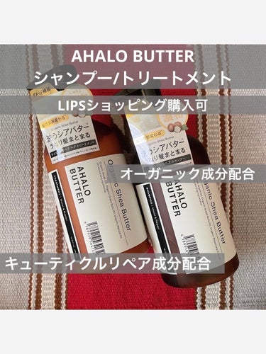 モイスト＆リペア シャンプー／ヘアトリートメント/AHALO BUTTER/シャンプー・コンディショナーを使ったクチコミ（1枚目）