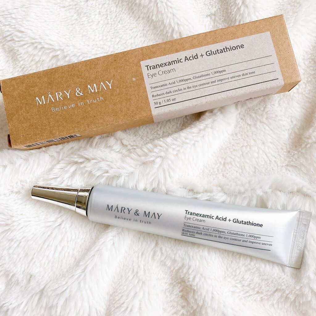 トラネキサム酸+グルタチオン アイクリーム/MARY&MAY/アイケア・アイクリームを使ったクチコミ(1枚目)
