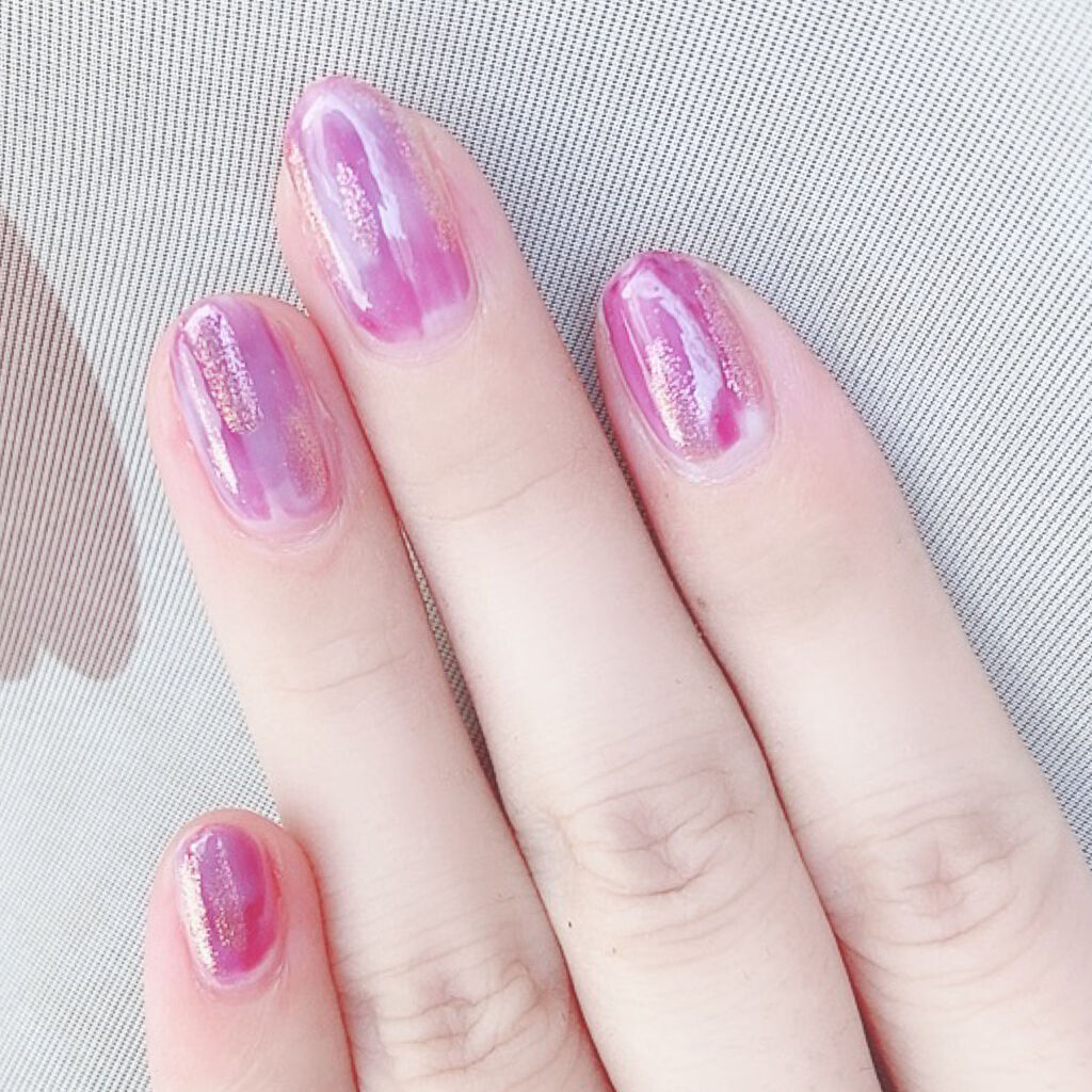 ネイル エナメル/ちふれ/マニキュアを使ったクチコミ（2枚目）