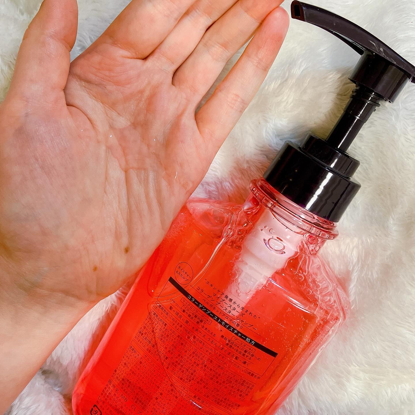 コラーゲン ブースター [モイスチャー＆スカルプ] ３点セット ベルガモットアロマの香り/マイブースターズ/その他キットセットを使ったクチコミ（2枚目）