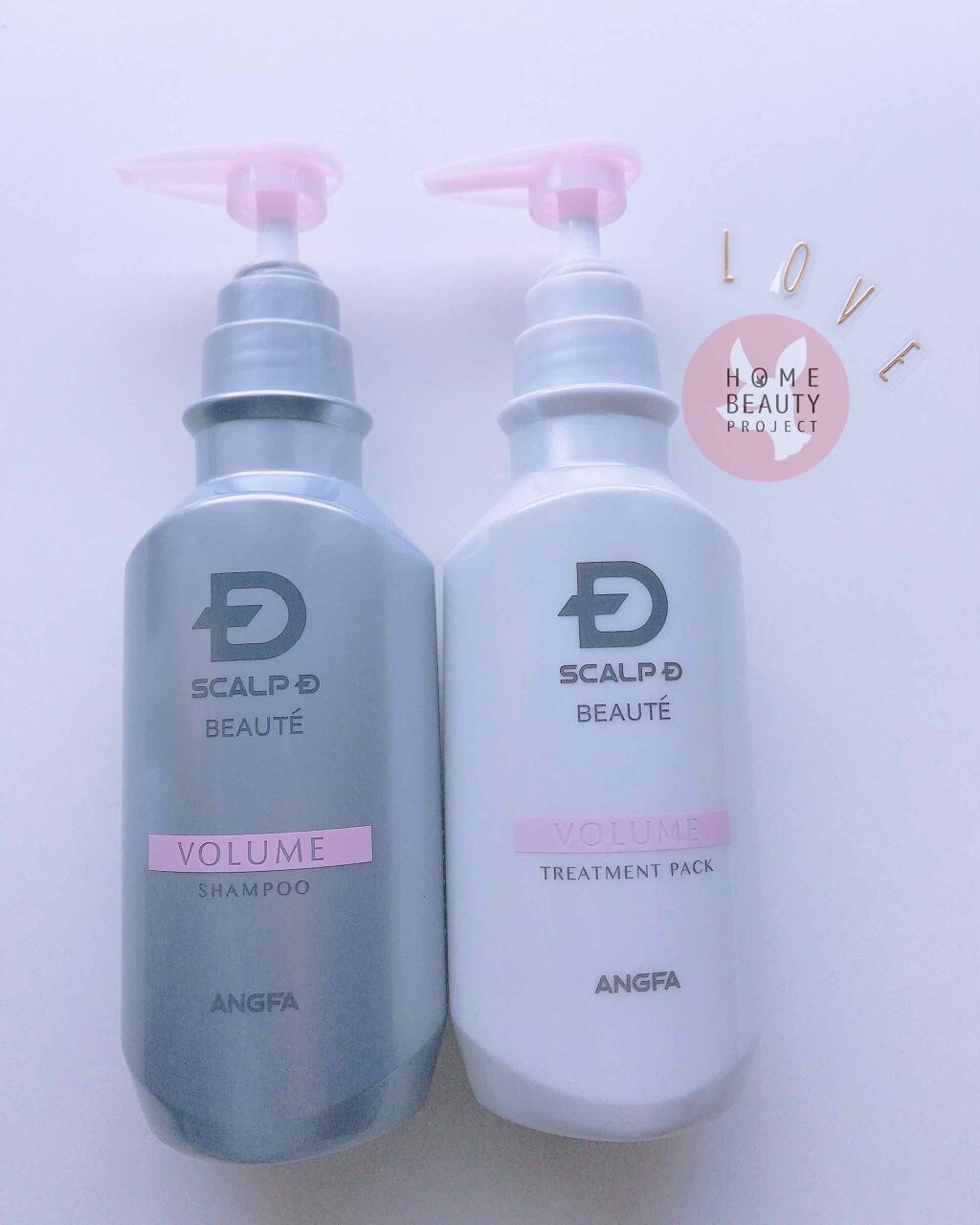 スカルプD ボーテ 薬用スカルプシャンプー ボリューム／薬用トリートメントパック ボリューム シャンプー350ml /アンファー(スカルプD)/シャンプー・コンディショナーを使ったクチコミ（1枚目）