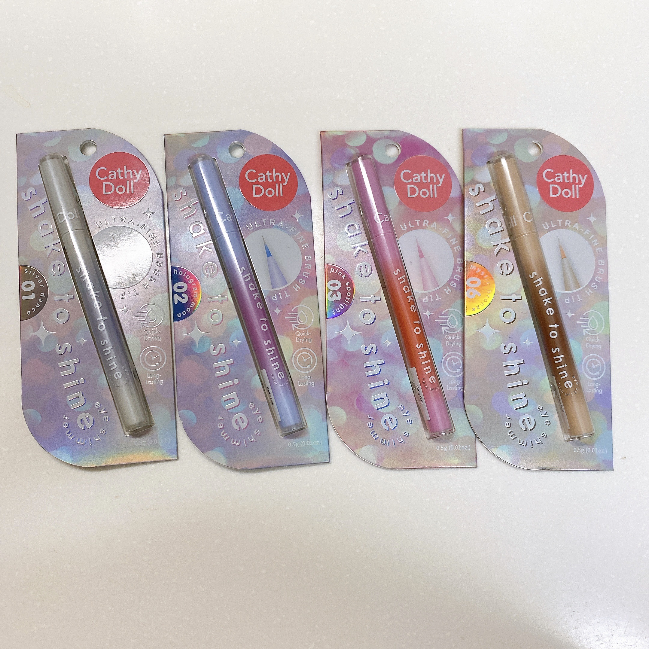 Cathy Doll　シェイクシャインアイライナー​ 06 ミスティックブロンズ/CathyDoll/リキッドアイライナーを使ったクチコミ（1枚目）