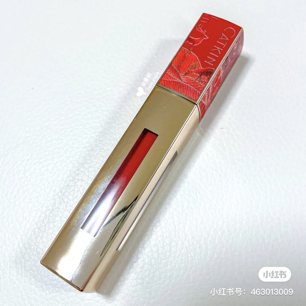 卡婷 长相思 轻羽唇釉/CATKIN/口紅を使ったクチコミ（1枚目）