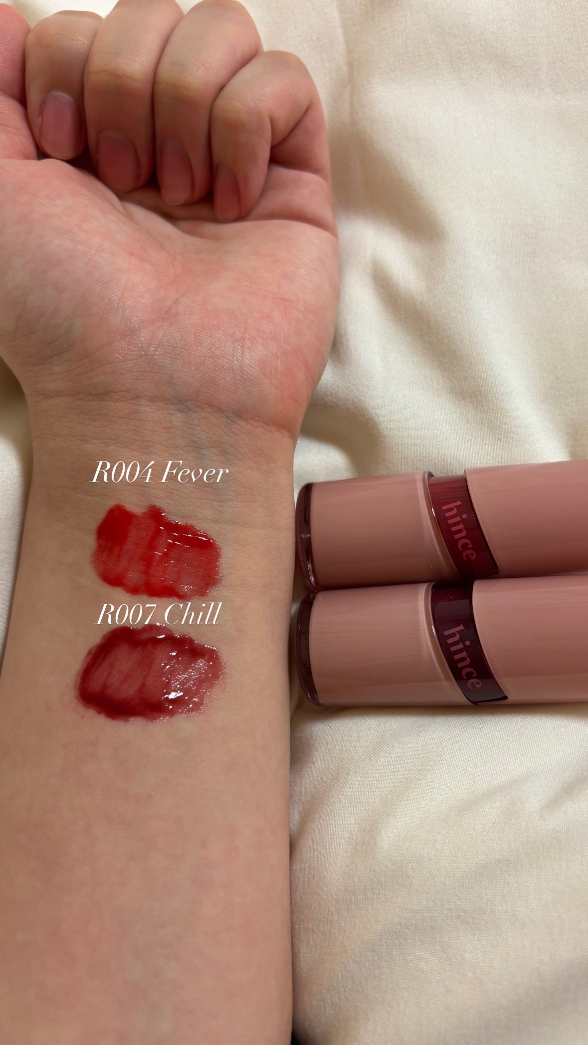 ロウグロウジェルティント/hince/リップティントを使ったクチコミ(4枚目)