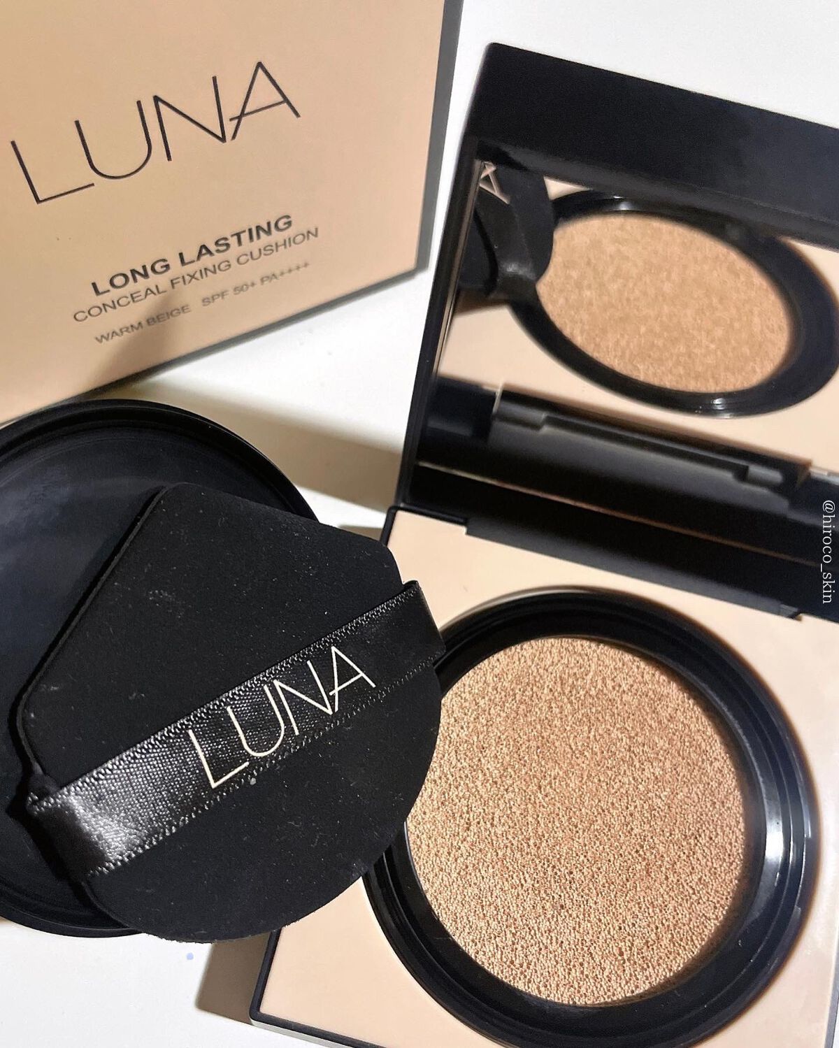  ロングラスティングコンシールフィクシングクッション /LUNA/クッションファンデーションを使ったクチコミ（1枚目）