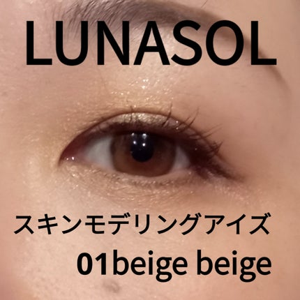 スキンモデリングアイズ/LUNASOL/アイシャドウパレットを使ったクチコミ(1枚目)