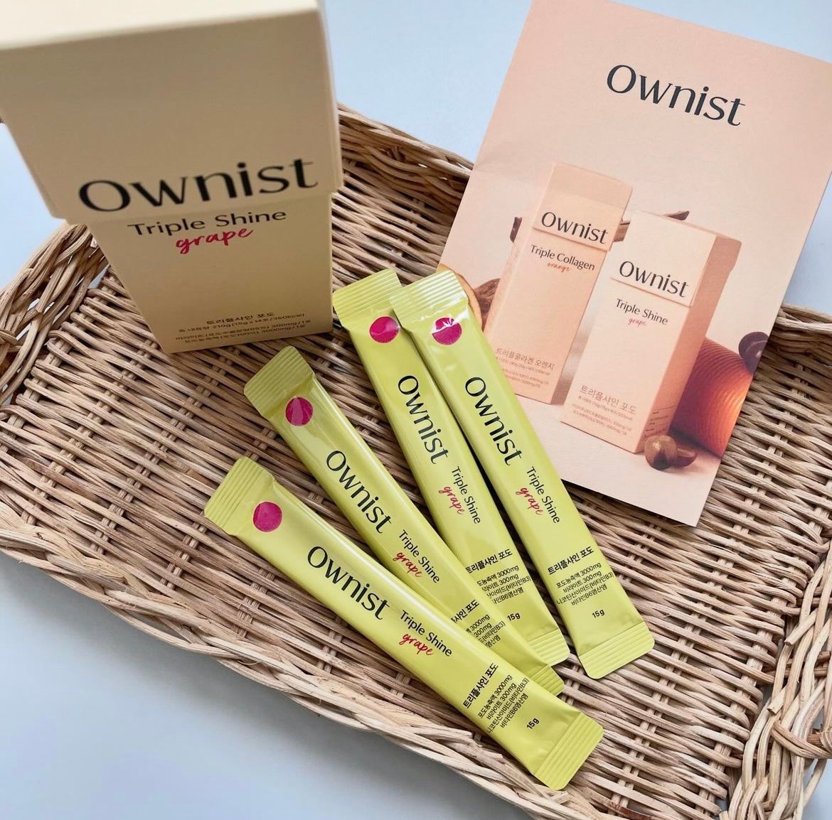 トリプルシャイン グレープ/Ownist/美容サプリメントを使ったクチコミ(1枚目)