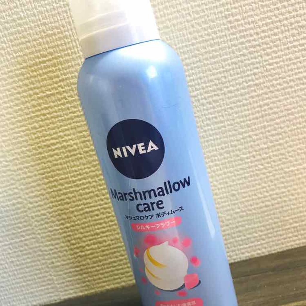 マシュマロケア ボディムース シルキーフラワー/ニベア/ボディローションを使ったクチコミ（1枚目）