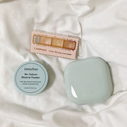 カラーミキシングコンシーラー/キャンメイク/パレットコンシーラーを使ったクチコミ(4枚目)