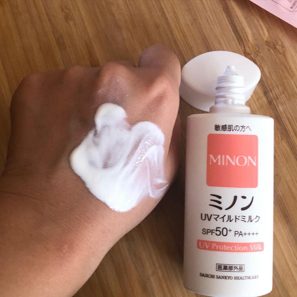 ミノンUVマイルドミルク/ミノン/日焼け止めミルクを使ったクチコミ(6枚目)