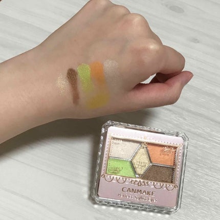 【旧品】パーフェクトスタイリストアイズ/キャンメイク/アイシャドウパレットを使ったクチコミ(1枚目)