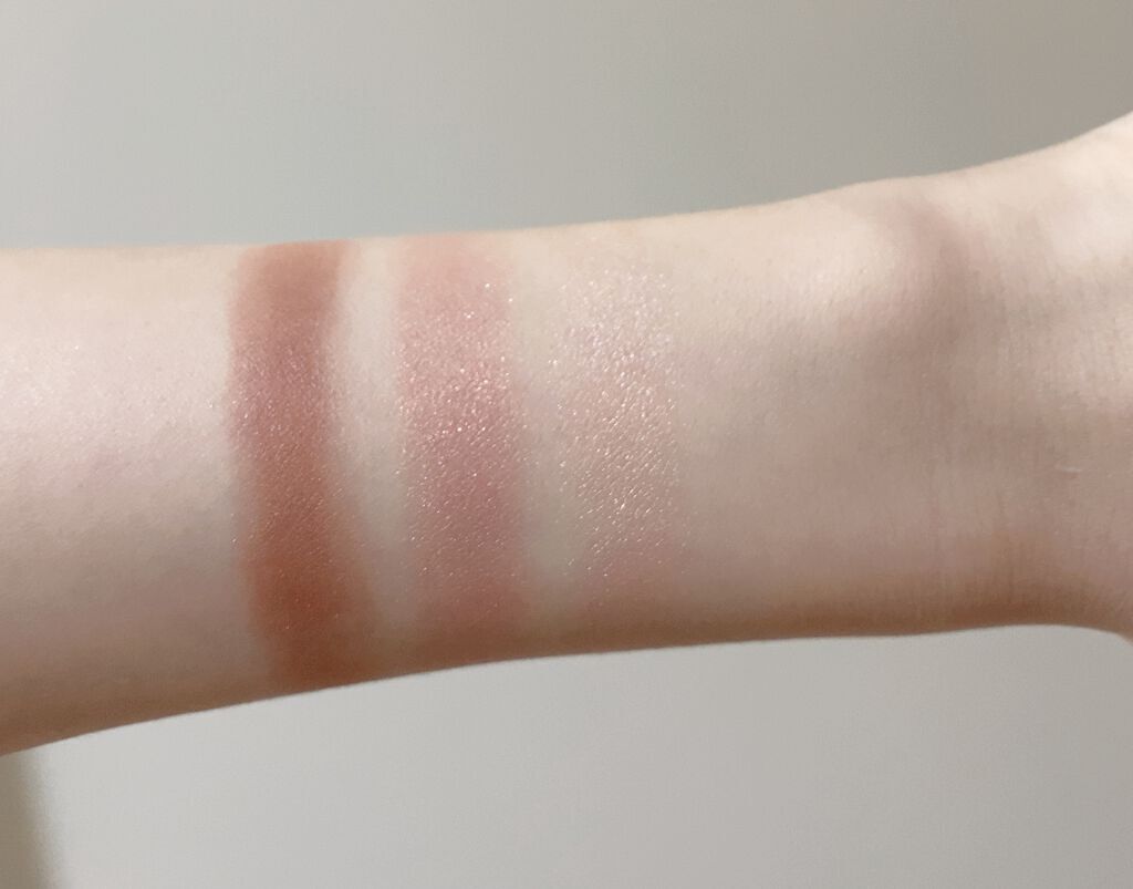 トーンアップアイシャドウ/CEZANNE/アイシャドウパレットを使ったクチコミ（3枚目）