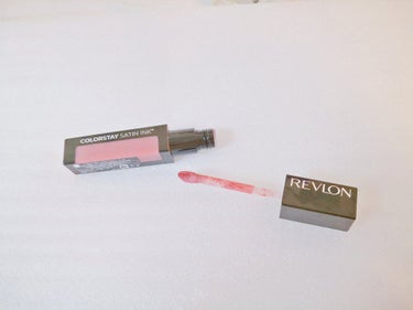 カラーステイ サテン インク/REVLON/口紅を使ったクチコミ（3枚目）