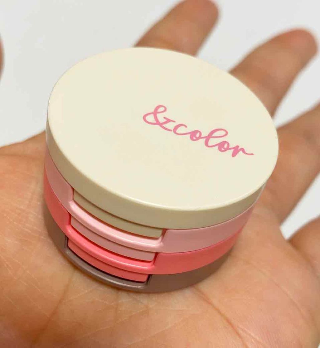 3inコンパクト リップ＆アイズ アマンダオレンジ/アンドカラー/単色アイシャドウを使ったクチコミ（1枚目）