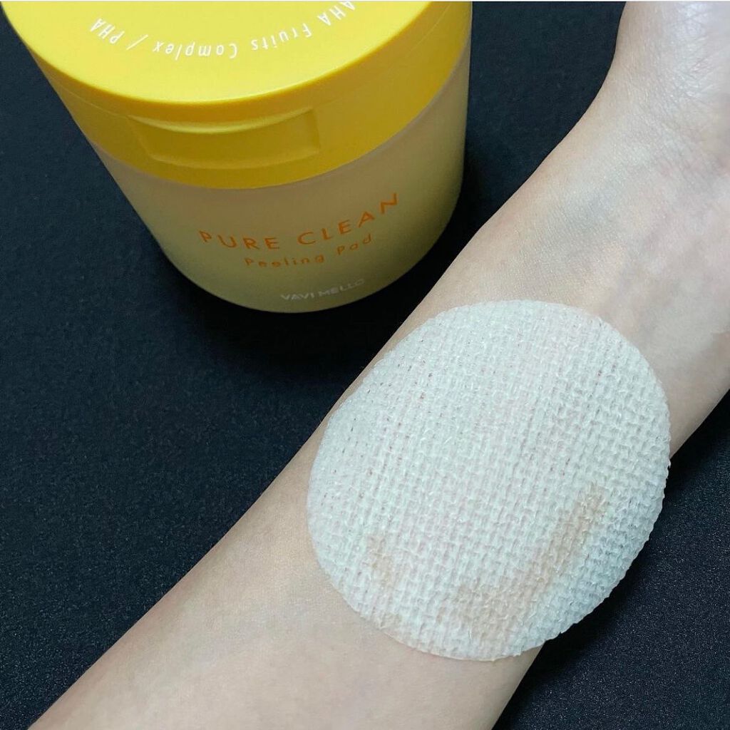 ピュアクリーンピーリングパッド/VAVI MELLO/ピーリングを使ったクチコミ(3枚目)