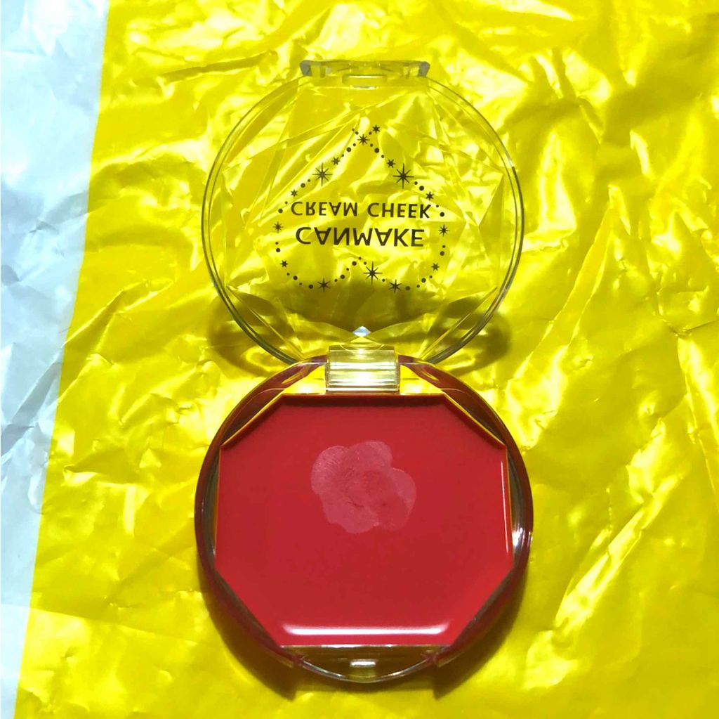 クリームチーク/キャンメイク/ジェル・クリームチークを使ったクチコミ（1枚目）