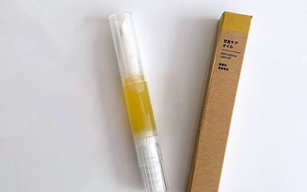 甘皮ケアオイル/無印良品/ネイルオイル・トリートメントを使ったクチコミ(1枚目)