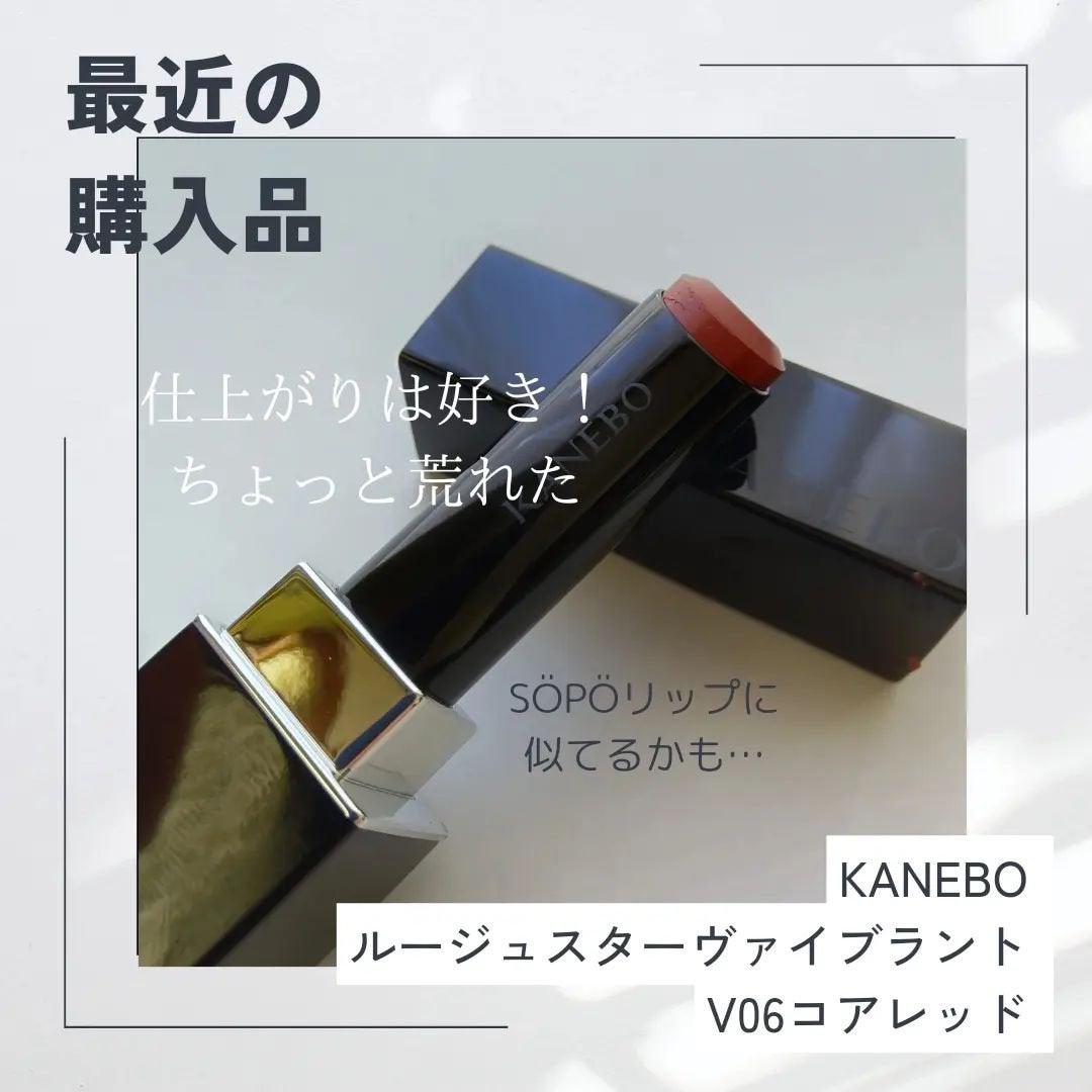ルージュスターヴァイブラント/KANEBO/口紅を使ったクチコミ(1枚目)