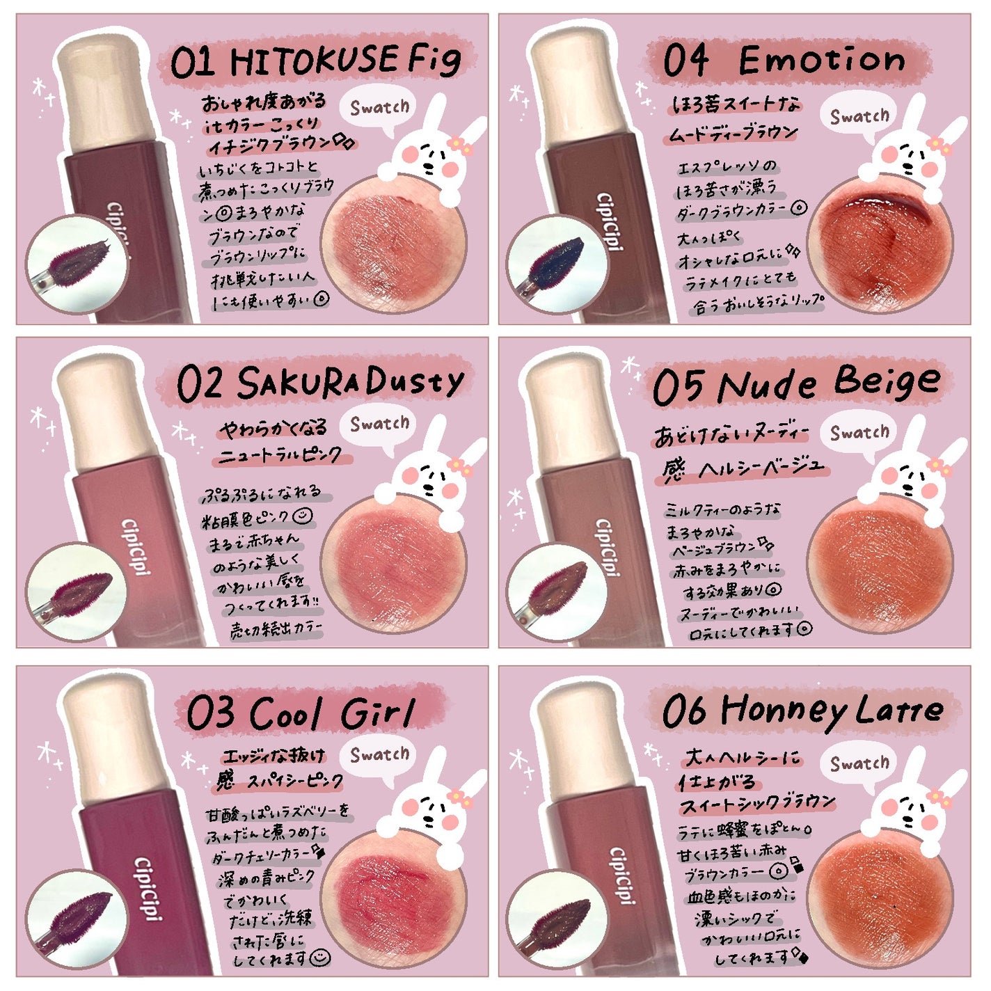 デューイフィルムティント/CipiCipi/リップティントを使ったクチコミ(2枚目)