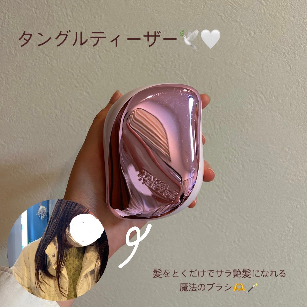 コンパクトスタイラー/TANGLE TEEZER/ヘアブラシを使ったクチコミ(1枚目)
