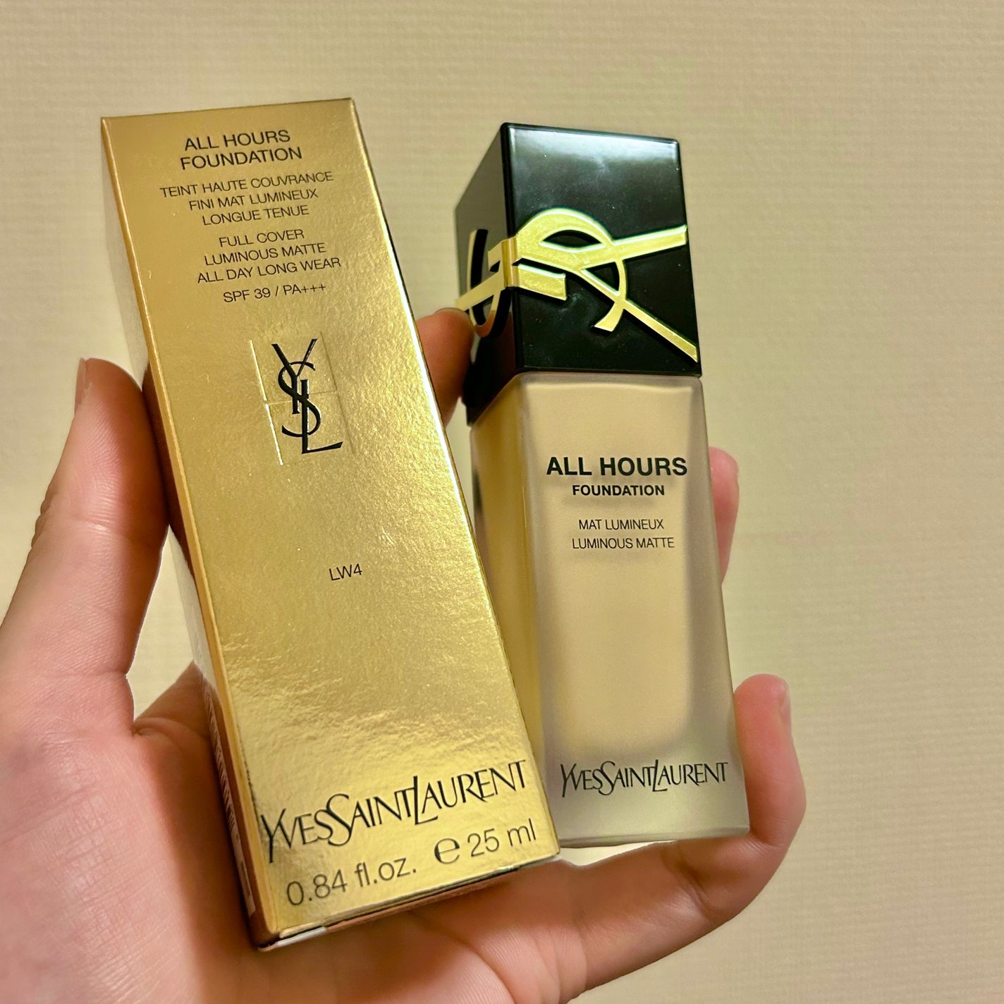 オールアワーズ リキッド/YVES SAINT LAURENT BEAUTE/リキッドファンデーションを使ったクチコミ(1枚目)