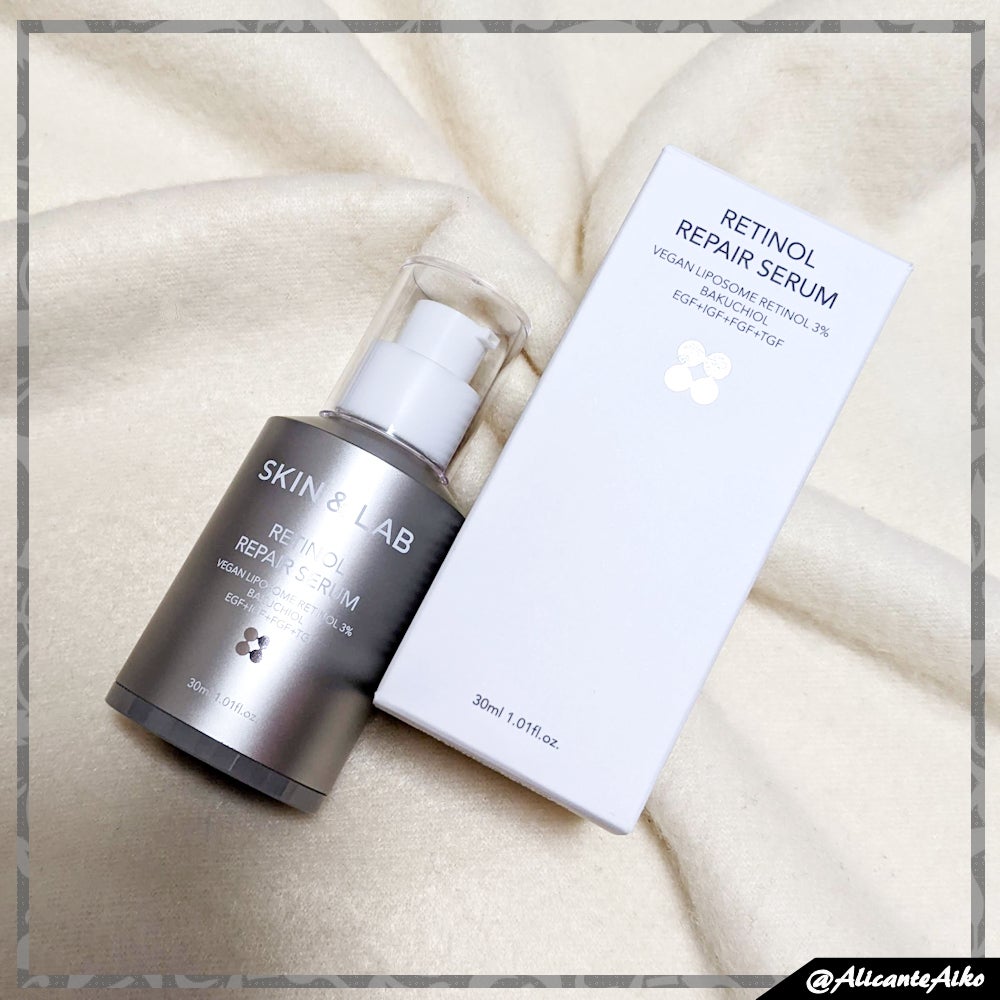 ヴィーガンリポソームレチノールセラム/SKIN&LAB/美容液を使ったクチコミ(1枚目)
