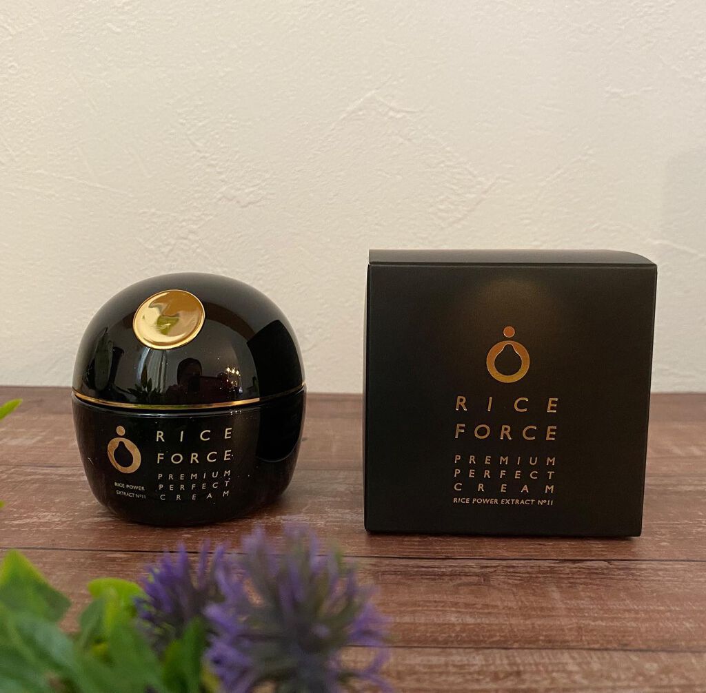 プレミアムパーフェクトクリーム/ライスフォース/フェイスクリームを使ったクチコミ(1枚目)
