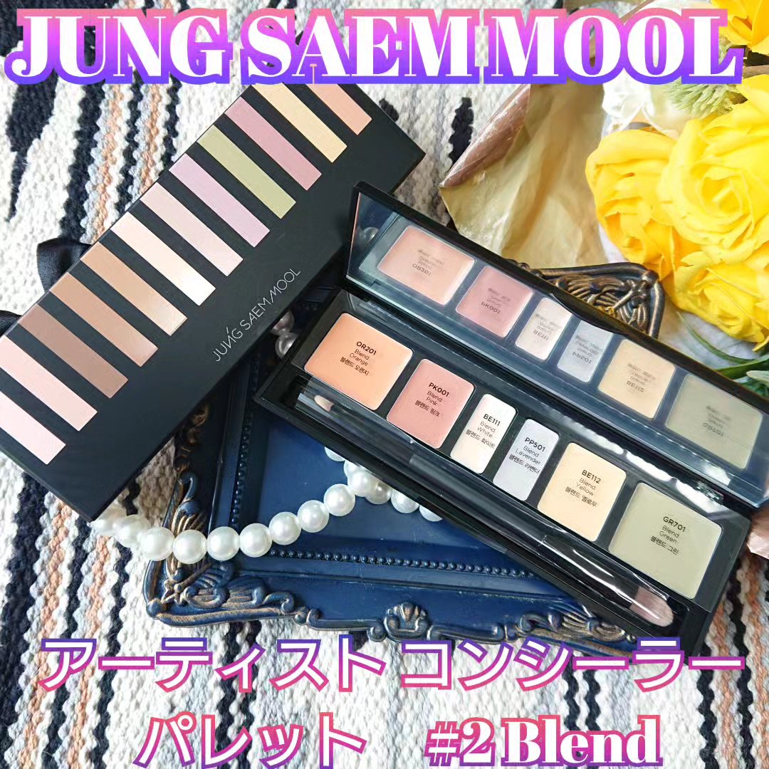 アーティストコンシーラーパレット/JUNG SAEM MOOL/パレットコンシーラーを使ったクチコミ（1枚目）