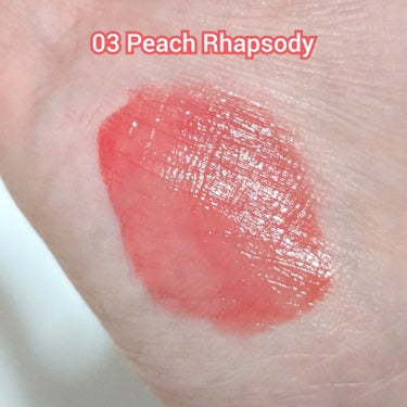 ワンデイ アートメイク ルージュ 03 Peach Rhapsody/FASIO/口紅を使ったクチコミ（3枚目）