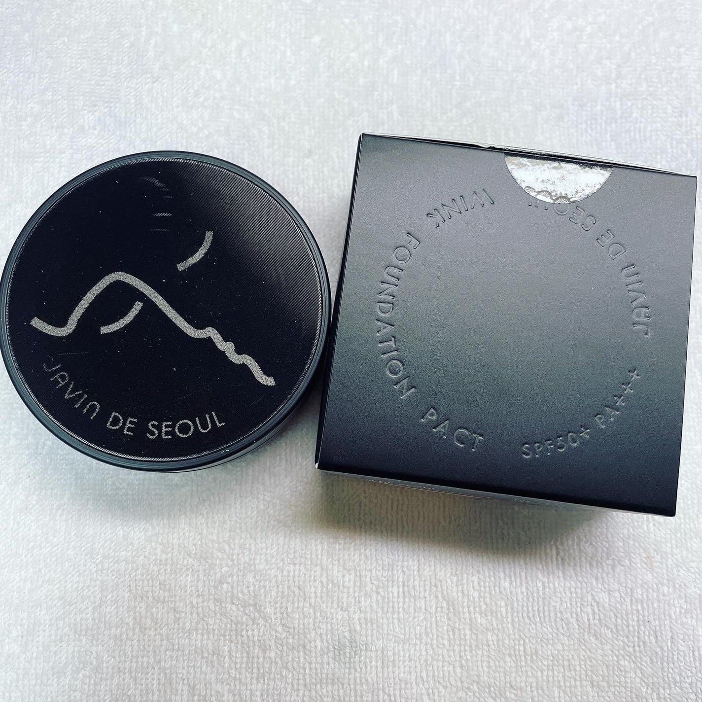 ジャビンドゥソウル ウインクファンデーションパクト/Javin De Seoul/クッションファンデーションを使ったクチコミ(1枚目)