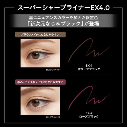 スーパーシャープライナーEX4.0/KATE/リキッドアイライナーを使ったクチコミ(2枚目)