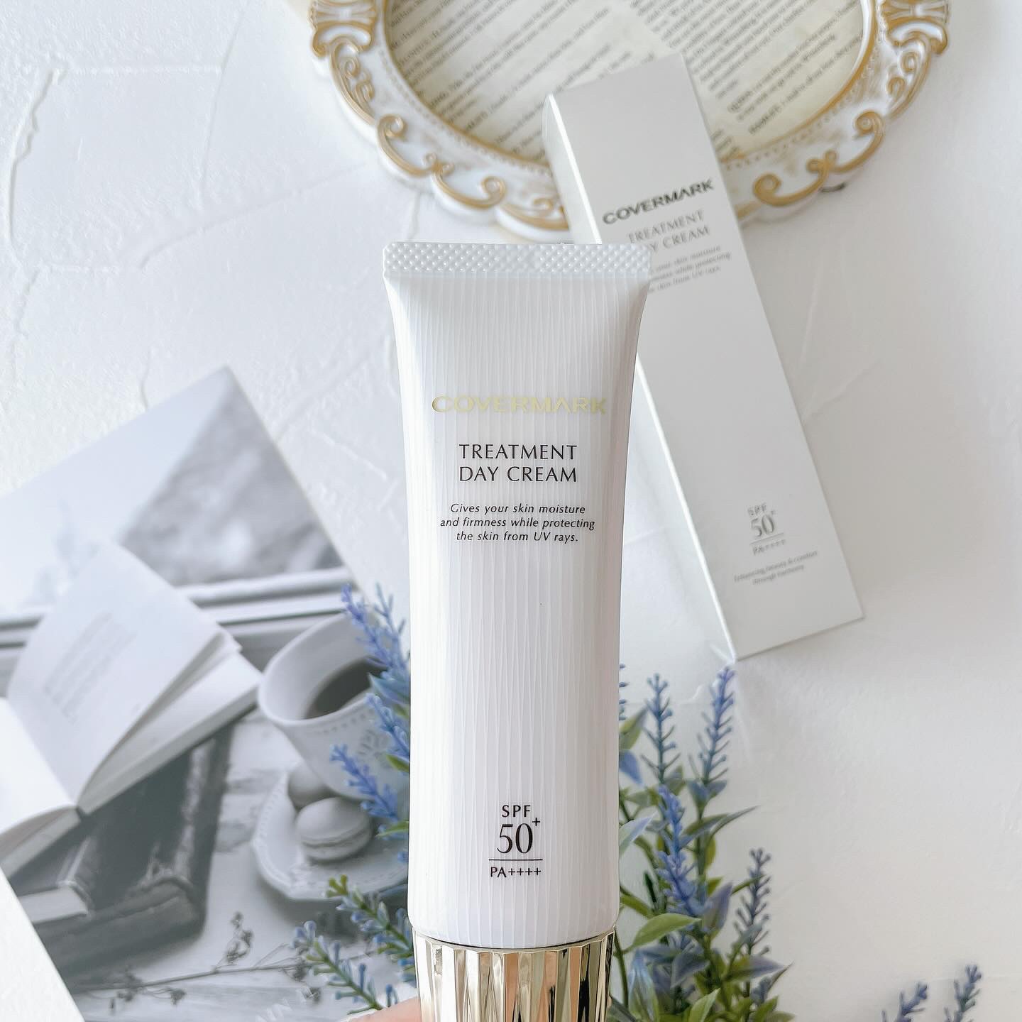 トリートメント デイ クリーム/COVERMARK/日焼け止めクリームを使ったクチコミ（2枚目）