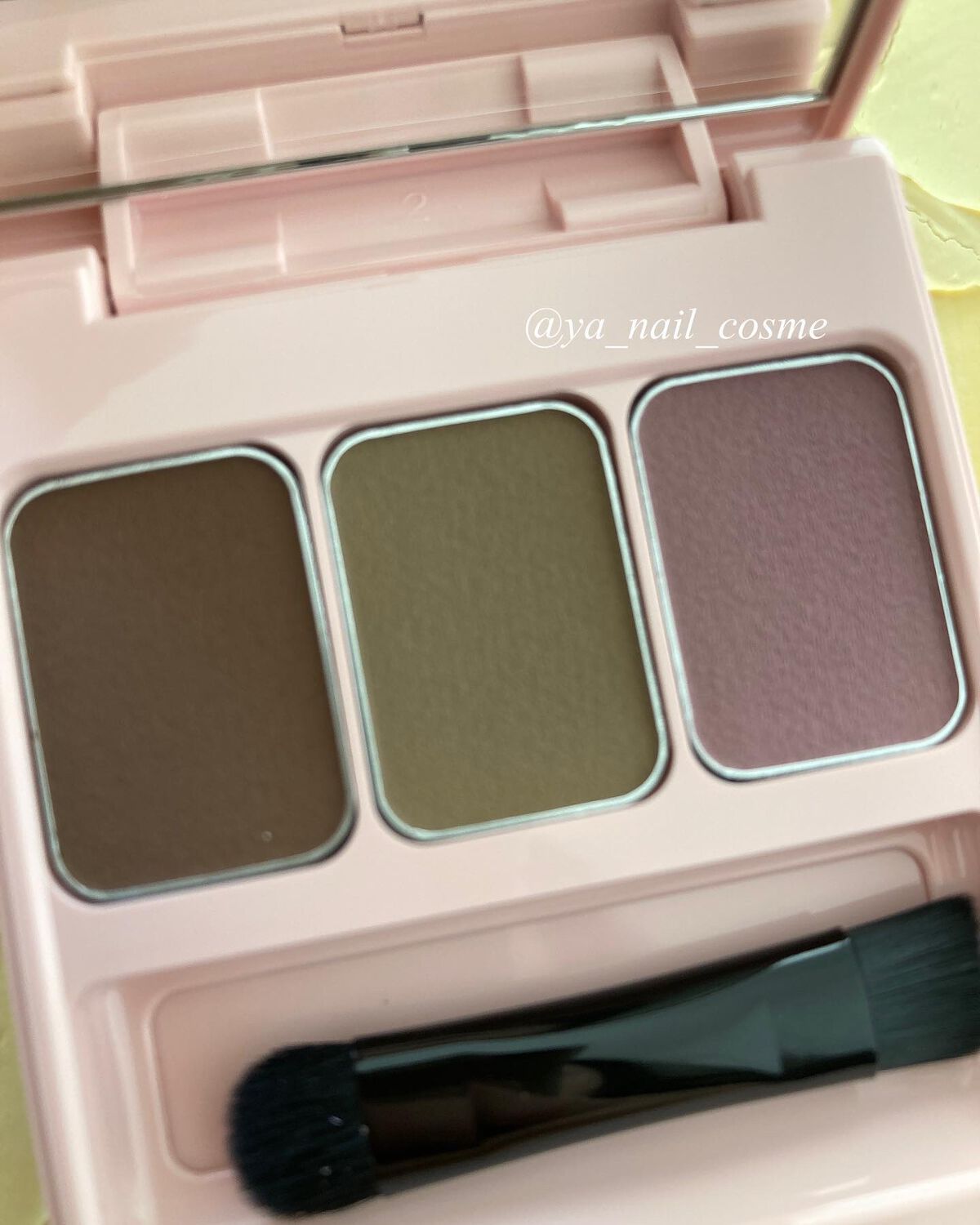  フーミー アイブロウパウダー/WHOMEE/パウダーアイブロウを使ったクチコミ（3枚目）