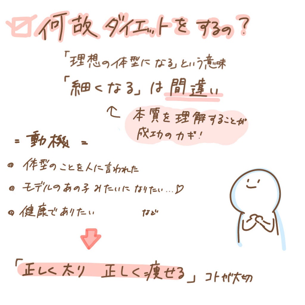 Mallow▶︎▷▶︎裸眼メイク on LIPS 「【『成功するダイエット』を知る!】こんにちは、まろです❤︎今日..」(2枚目)