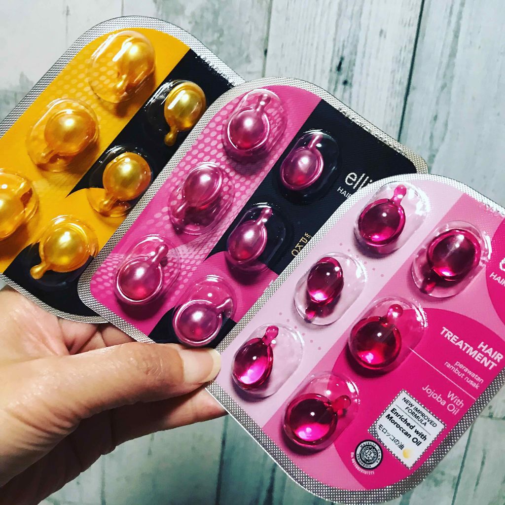 ヘアーオイル【トリートメント】/ellips/ヘアオイルを使ったクチコミ(1枚目)