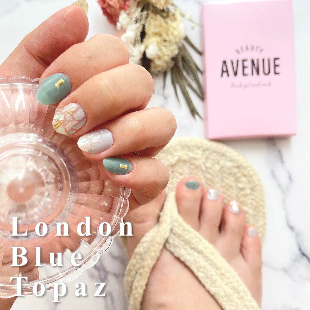 リアルジェルネイルシール/BEAUTY AVENUE/ネイルシールを使ったクチコミ(1枚目)