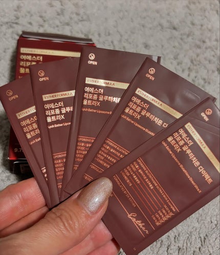 ヨエスターGLTダイレクトウルトラX/ESTHER FORMULA/美容サプリメントを使ったクチコミ(2枚目)