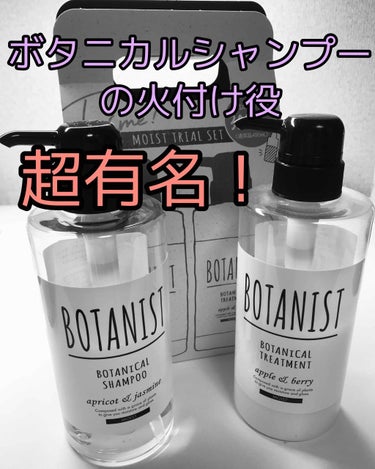 ボタニカルシャンプー／トリートメント(モイスト) トリートメント/BOTANIST/シャンプー・コンディショナーを使ったクチコミ（1枚目）