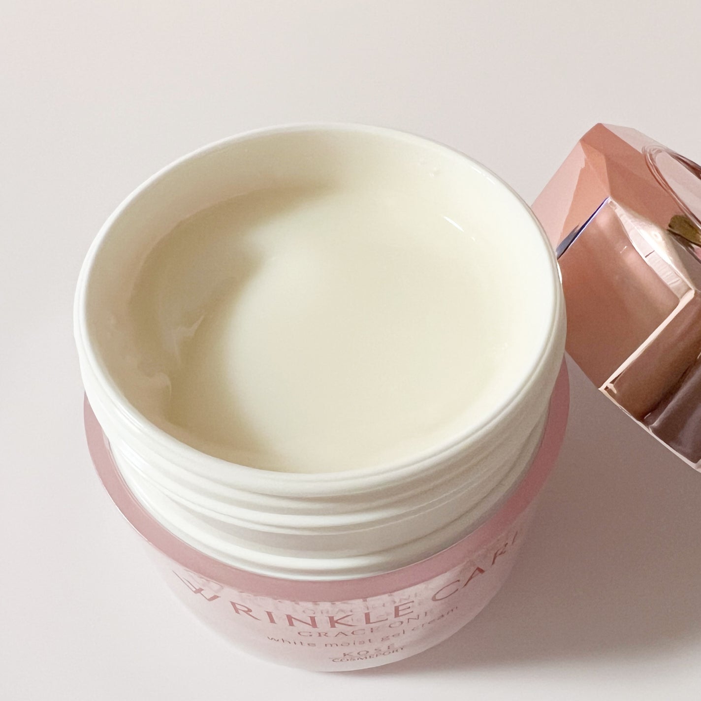 リンクルケア ホワイト モイストジェルクリーム/グレイスワン/オールインワン化粧品を使ったクチコミ(3枚目)